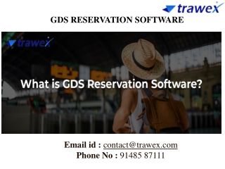 gds reservation software