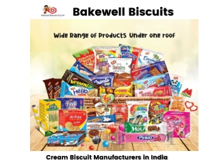 Biscuit Manufacturers in India