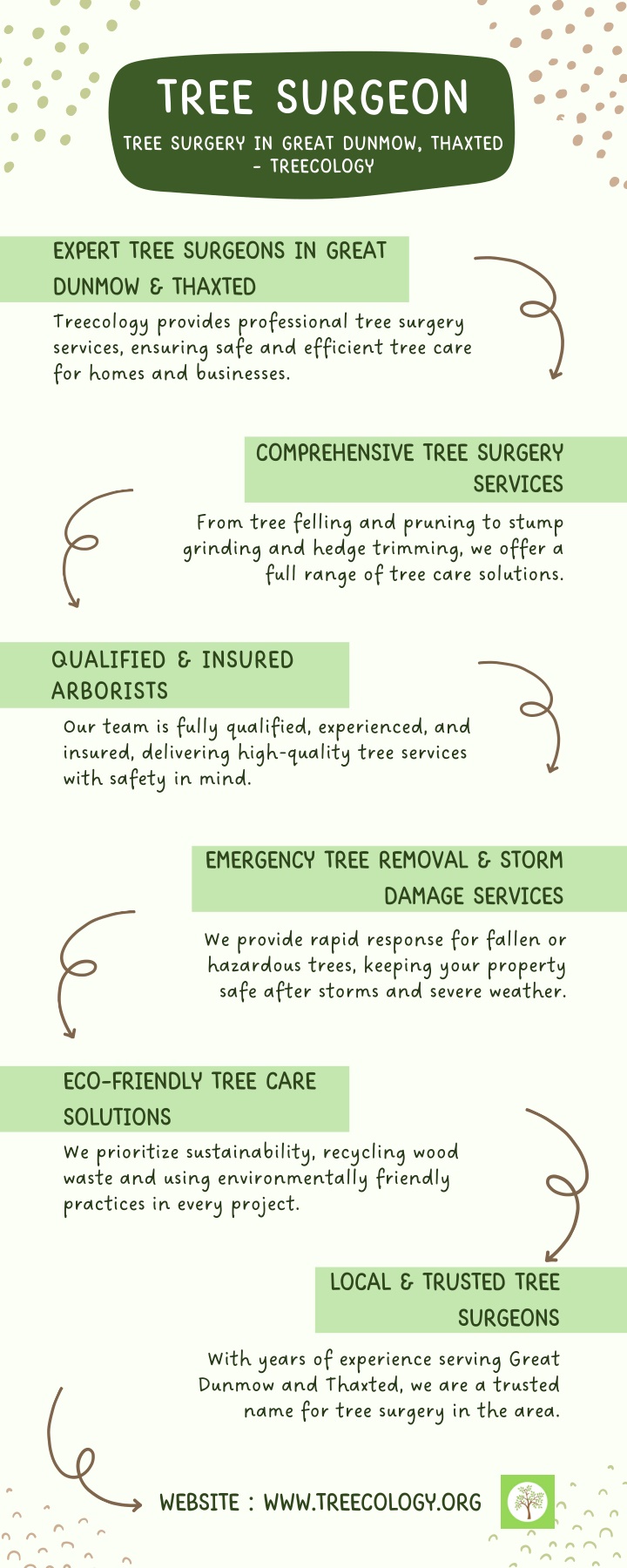 tree surgeon tree surgery in great dunmow thaxted