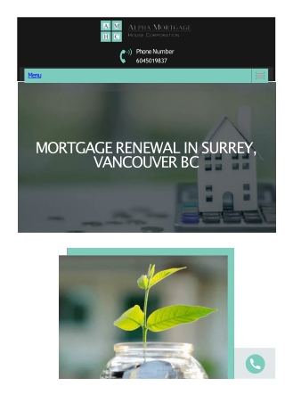 Mortgage Renewal vs. Mortgage Refinance