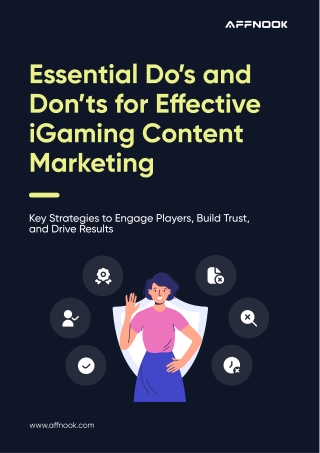 Essential Do’s and Don’ts for Effective iGaming Content Marketing