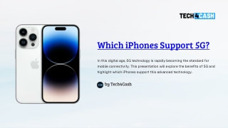 Which iPhones Support 5G?