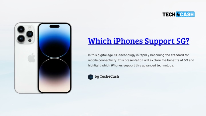 which iphones support 5g