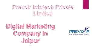 prevoir infotech private limited