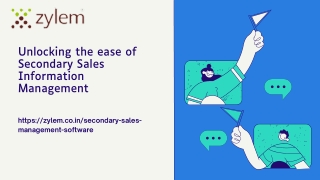 Unlocking the ease of Secondary Sales Information Management