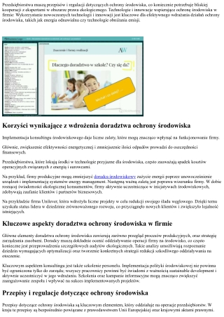 przedsi biorstwa musz przepis w i regulacji