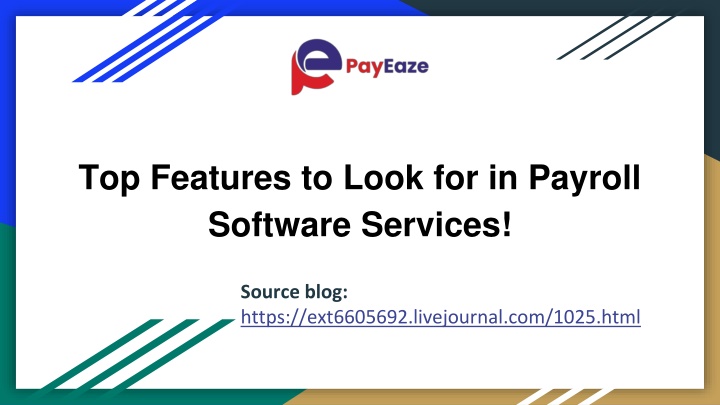 top features to look for in payroll software services