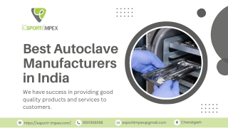 Best Autoclave Manufacturers in India