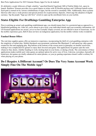 5 Best Casino Applications & Mobile Gambling Establishments Genuine Money 2025