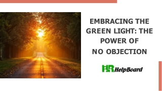 embracing the green light the power