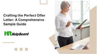 crafting the perfect offer letter a comprehensive sample guide