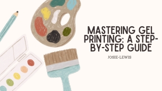 Mastering Gel Printing A Step-by-Step Guide -