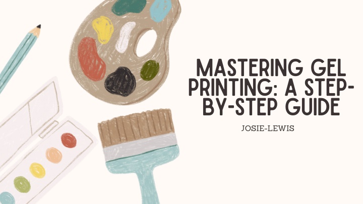 mastering gel printing a step by step guide