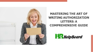 mastering the art of writing authorization