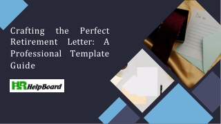 crafting the perfect