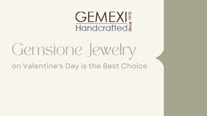 gemstone jewelry on valentine s day is the best