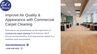 improve air quality appearance with commercial