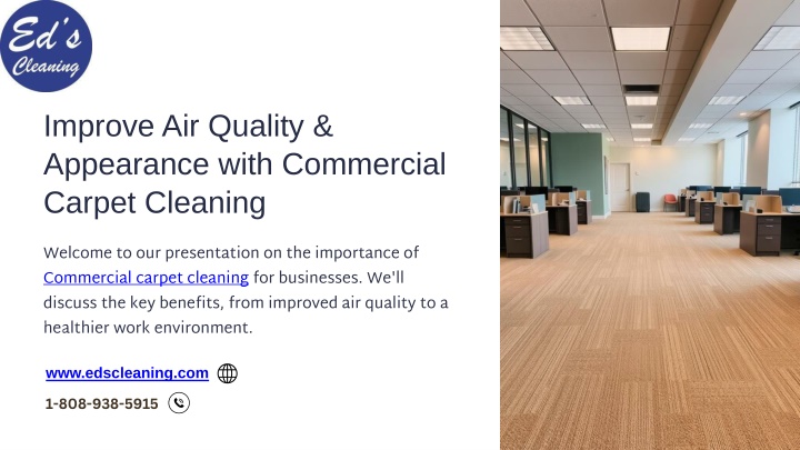 improve air quality appearance with commercial