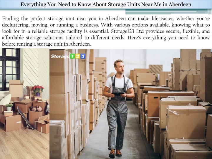 everything you need to know about storage units