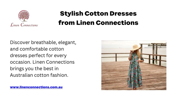 stylish cotton dresses from linen connections