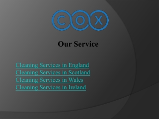 Book Cleaning Services in Scotland with Cliffy Cox Today