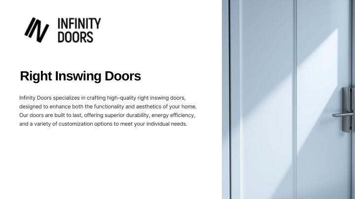 right inswing doors