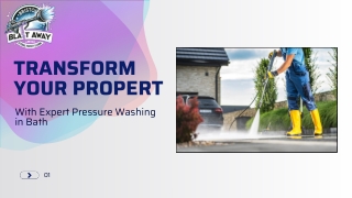 Transform Your Property with Expert Pressure Washing in Bath