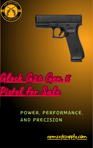 Glock G20 Gen 5 Pistol for Sale: Versatile Power and Reliability