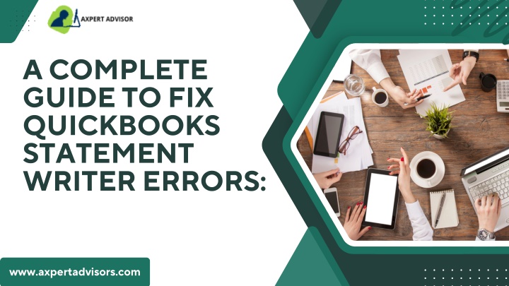 a complete guide to fix quickbooks statement