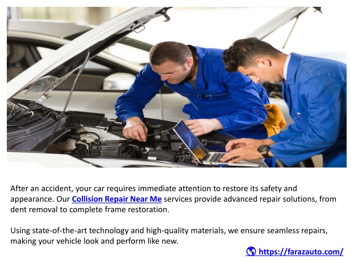 after an accident your car requires immediate