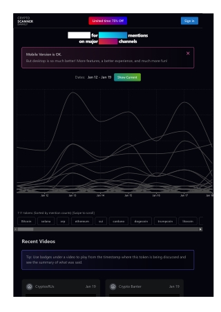 crypto scanner darkly