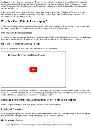 landscaping is more than just planting