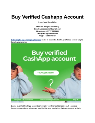 Buy Verified Cashapp Account (5)