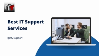 Best IT Support Services  Ighty Support – Reliable & Secure