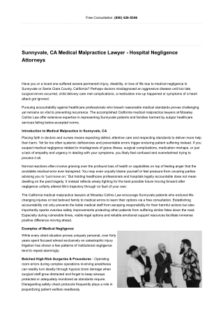 The Future of Medical Malpractice Legislation: What Lies Ahead?