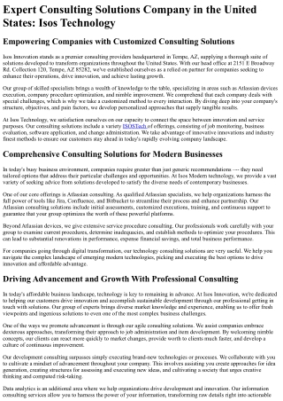 expert consulting solutions company in the united