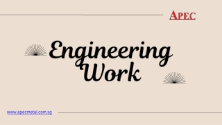 engineering work