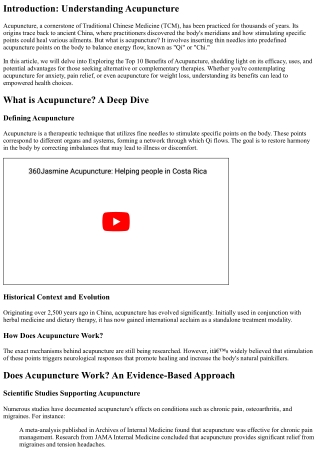 introduction understanding acupuncture