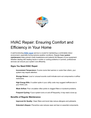 Expert Solutions for All Eastern Panhandle Heating and Cooling Needs