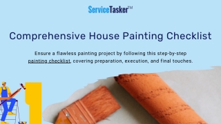 comprehensive house painting checklist
