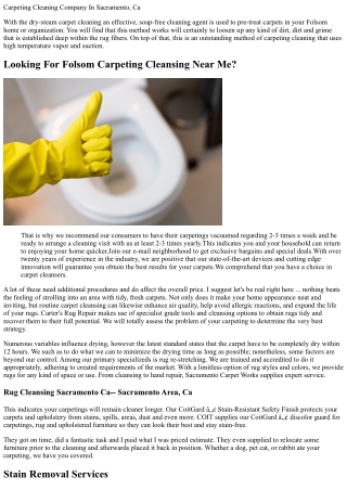 Cleaning Up Solutions In Sacramento Area