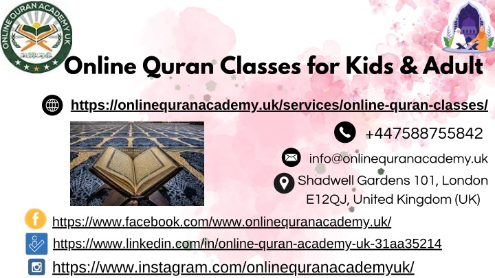 online quran classes for kids adult