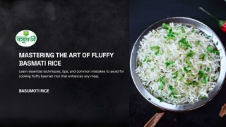 How to Cook Fluffy Basmati Rice Every Time?