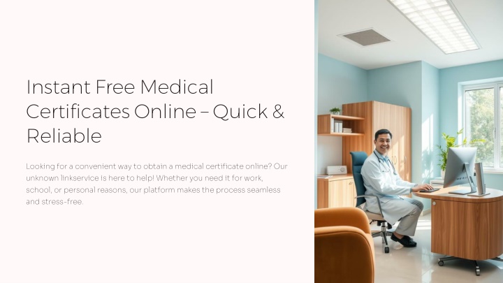 instant free medical certificates online quick