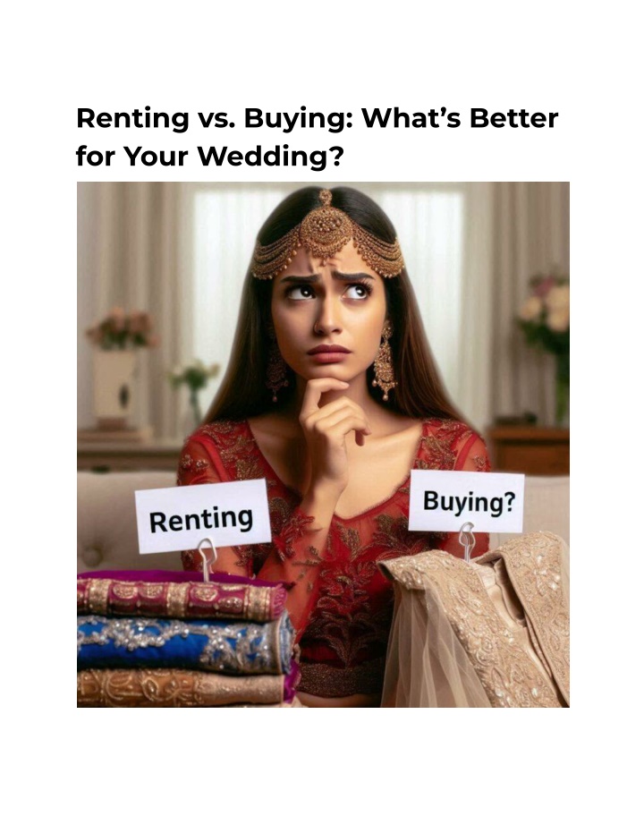 renting vs buying what s better for your wedding