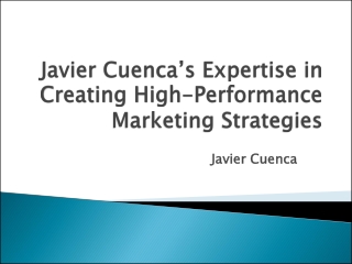 javier cuenca