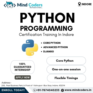 Python Programming Course In Indore