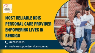 Most Reliable NDIS Personal Care Provider Empowering Lives in Bendigo