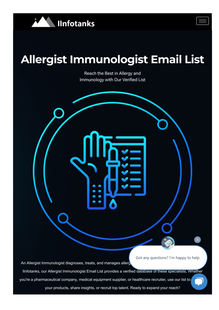 allergist immunologist email list