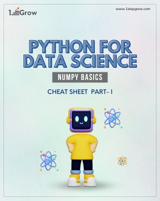 Python For Data Science Cheat Sheet  NumPy Basics!